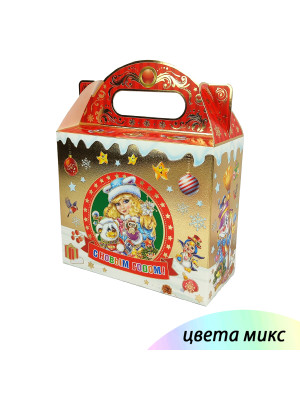 Коробка подарочная бумажная 20*9*25 см микс NP-4701 Baizheng