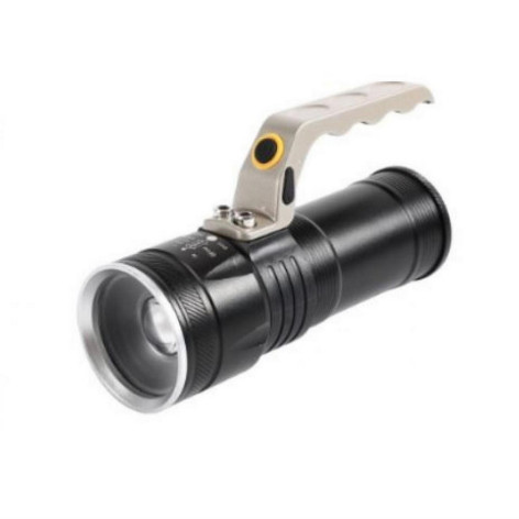 Фонарь ручной 15.8х9 см 5Вт 8000 LM 3 АА автомобильная зарадка KC-866 Baizheng