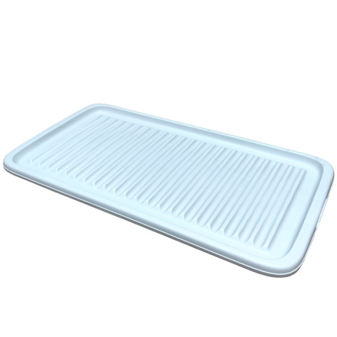 Поддон полипропиленовый для обуви 710*390*210 мм белый Стиль Альт-Пласт