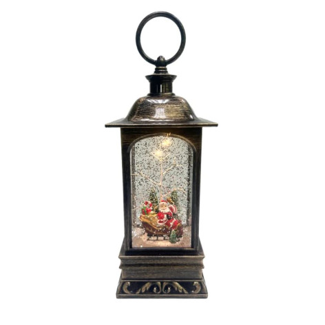 Светильник светодиодный 26.5 см 3АА музыкальный микс Фонарь NP-8073 Baizheng