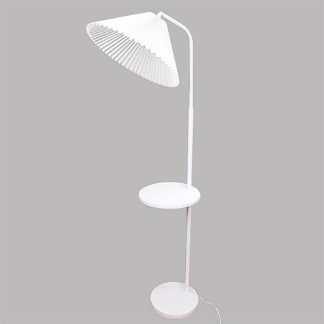 Торшер 3 плафона 155х50х40см  Е27 60Вт 12м2 со столиком плафон пластик черный Baizheng Торшер 3 плафона 155х50х40см  Е27 60Вт 12м2 со столиком плафон пластик черный Baizheng