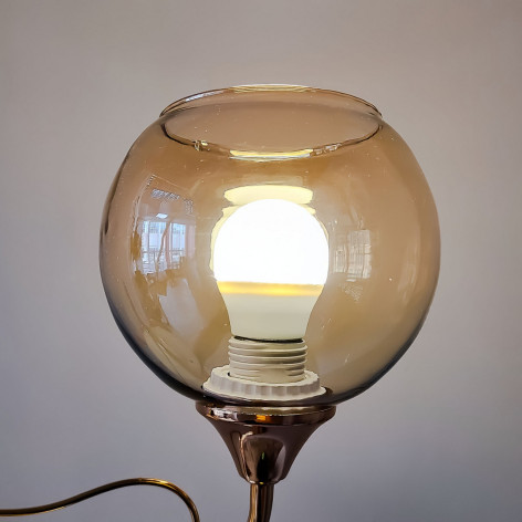 Плафон стеклянный Е27 бронза BZ-BLZ02 Baizheng