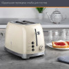 Миниатюра Тостер 815 Вт 6 позиционный таймер бежевый LE-1901/1 Retro Leonord