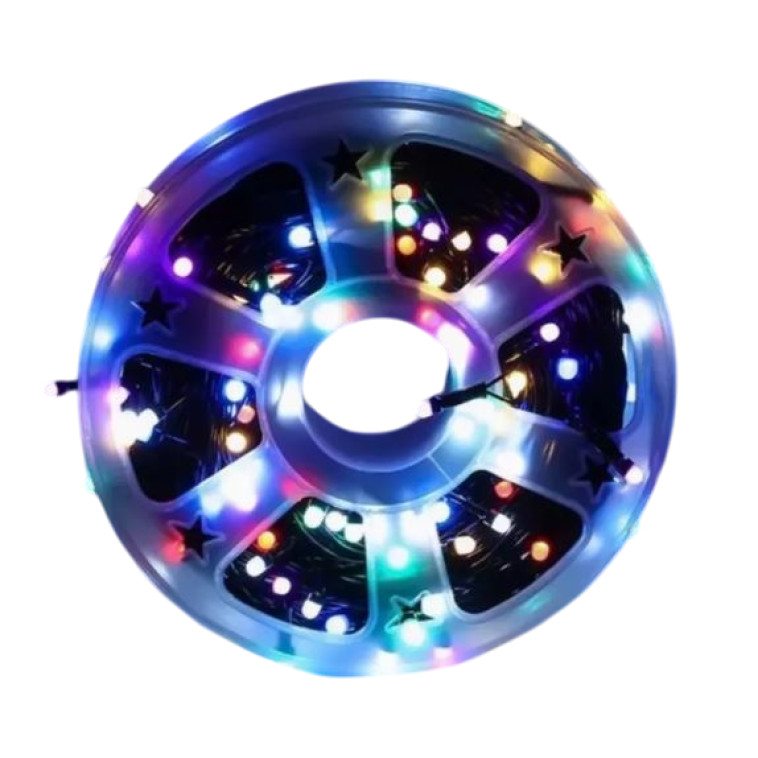 Гирлянда светодиодная 100 м 480 Led нить 8 режимов мультицвет NP-3439 Baizheng