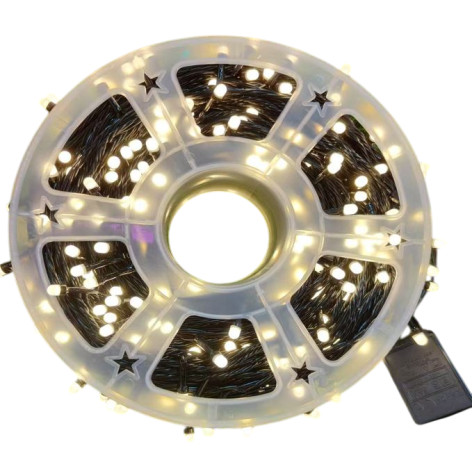 Гирлянда светодиодная 50 м 240 Led нить 8 режимов желтый NP-3434 Baizheng