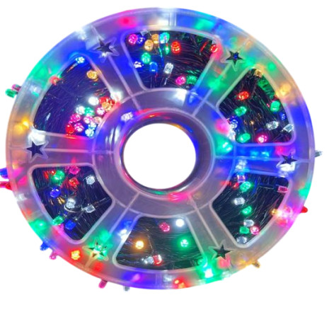 Гирлянда светодиодная 50 м 240 Led нить 8 режимов мультицвет NP-3435 Baizheng