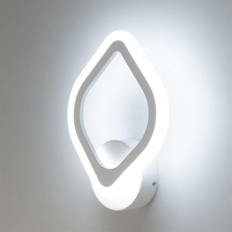 Бра светодиодный 1 плафон 27*16*8 см 18 Вт 510 LM 5м2 акрил 3 цвета хром Baizheng