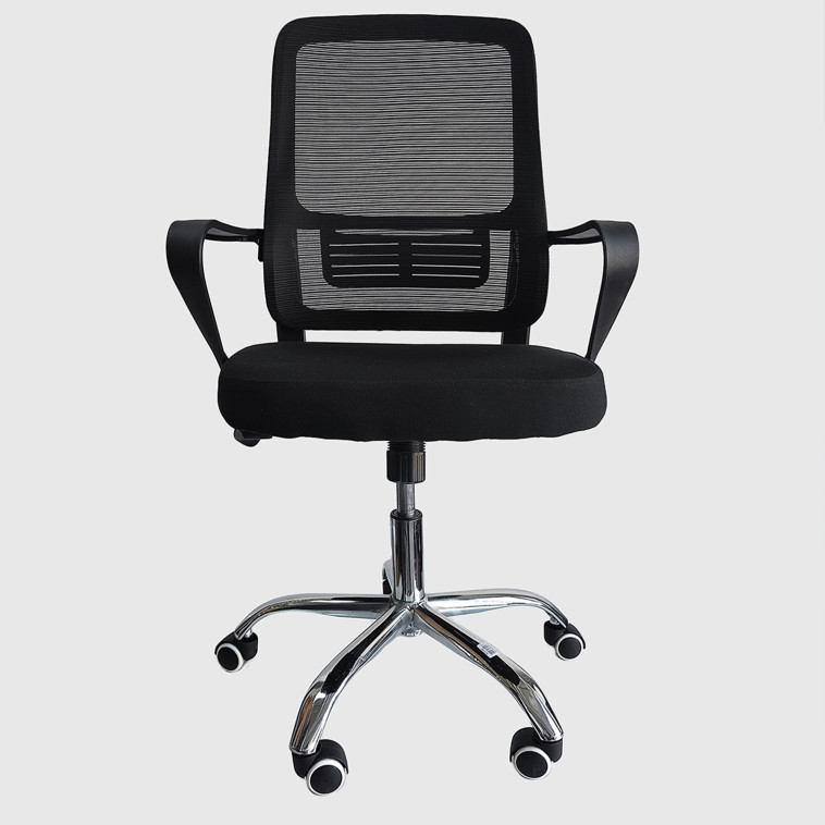 Кресло офисное 59*98 см до 120 кг механизм качания сетка черный Baizheng Фото Кресло офисное 59*98 см до 120 кг механизм качания сетка черный Baizheng