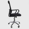 Кресло офисное 59*98 см до 120 кг механизм качания сетка черный Baizheng Мини картинка Кресло офисное 59*98 см до 120 кг механизм качания сетка черный Baizheng