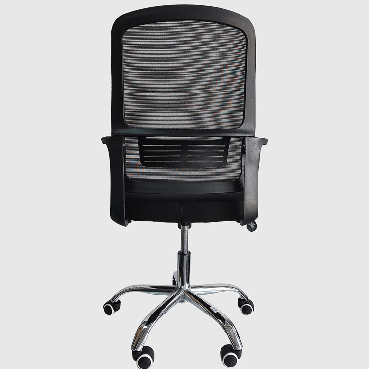 Кресло офисное 59*98 см до 120 кг механизм качания сетка черный Baizheng Фотография Кресло офисное 59*98 см до 120 кг механизм качания сетка черный Baizheng