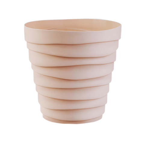 Кашпо пластиковое  2,25 л кремовый Бархан Bmc