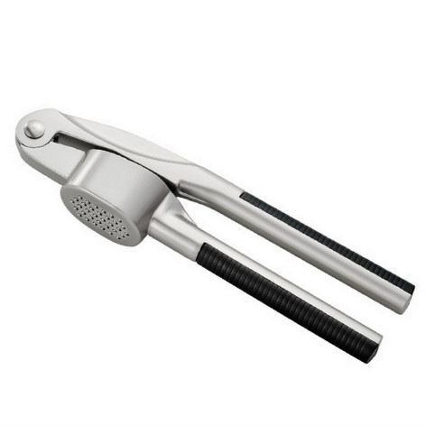 Чеснокодавилка некилированная 16.5х3х4.5 см сталь вставка пластик ручки Eletto Mallony