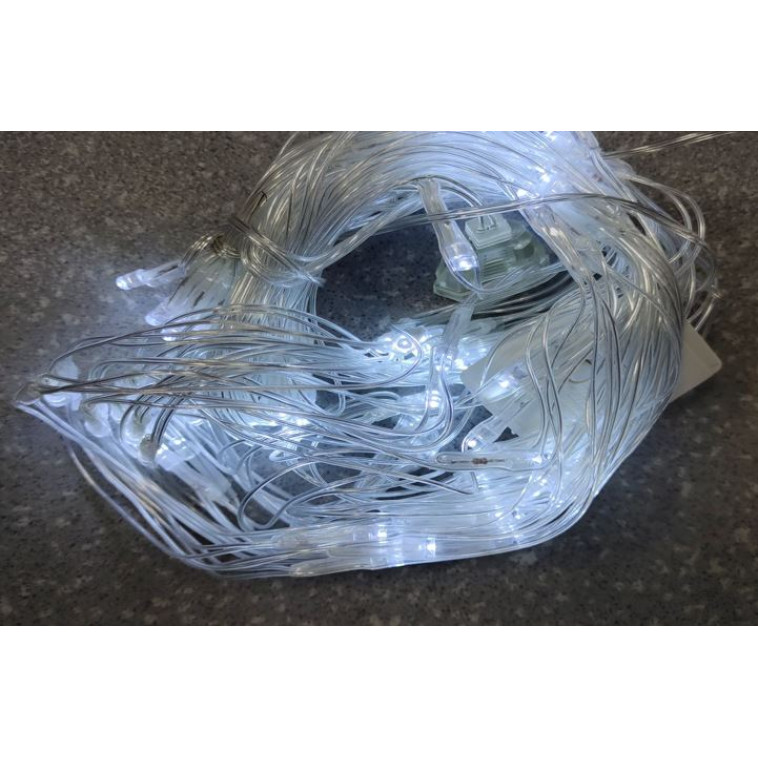 Гирлянда светодиодная  1,5*1,5 м 160 led карандаш белый