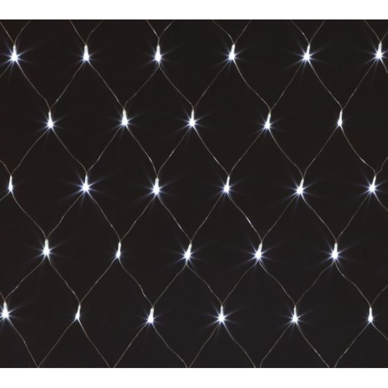 Фото Гирлянда светодиодная  2,5*2,5 м 320 led карандаш белый Baizheng