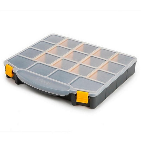 Органайзер пластиковый 270х240х40 мм с перегородками черный Altera Berossi