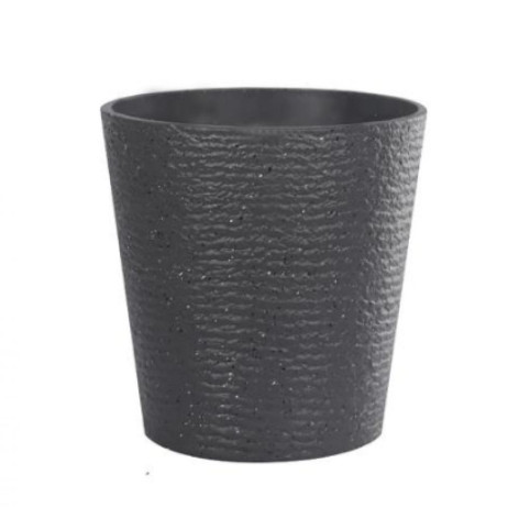 Горшок пластиковый 4,1 л 20*18*17 см черный Baizheng