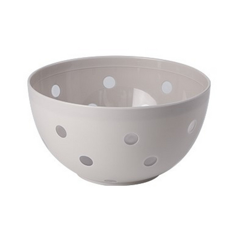 Салатник пластиковый 1,4 л платина Sens Berossi