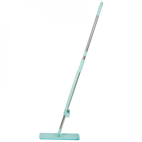 Швабра металлическая 120 см отжим насадка микрофибра 35х12 см Wring Simple Рыжий кот