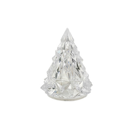 Сувенир новогодний светодиодный 8*6,5 см белый Елочка NP-3068 Fex Сувенир новогодний светодиодный 8*6,5 см белый Елочка NP-3068 Fex