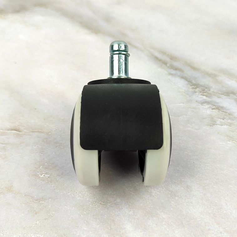 Изображение Колесо для офисного кресла 4,5 см 5 пр черно-белый Baizheng