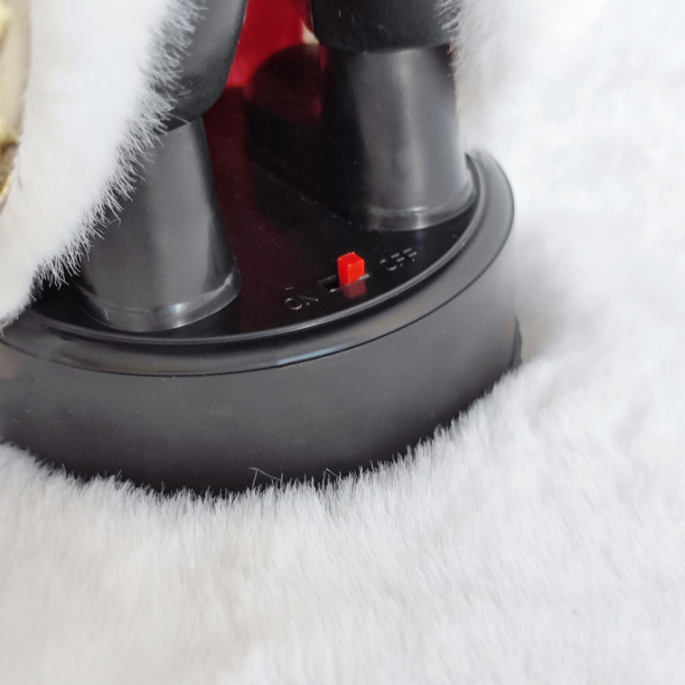 Мини фото №2 Фигурка новогодняя 30 см Дед Мороз музыкальный микс NP-5306 Fex