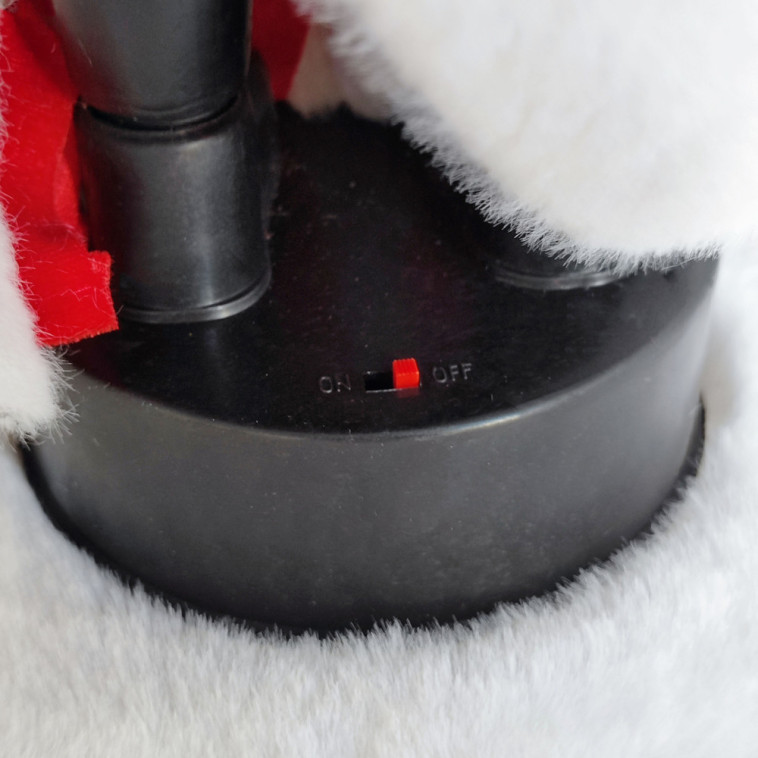 Фотография Фигурка новогодняя 40 см Дед Мороз музыкальный микс NP-5307 Fex