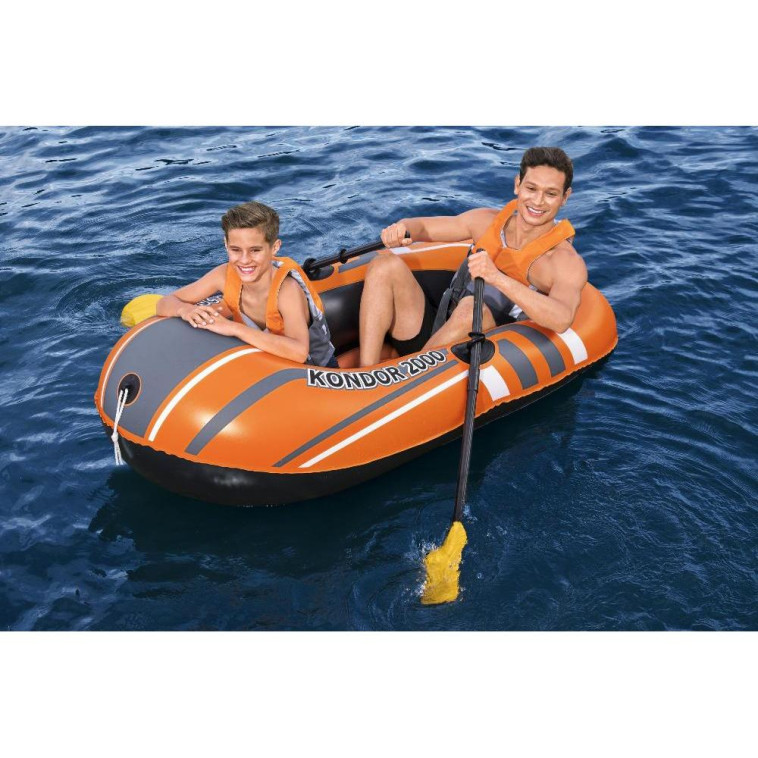 Мини фото №2 Лодка надувная 185*97 см 120 кг весла насос Kondor2000 BestWay