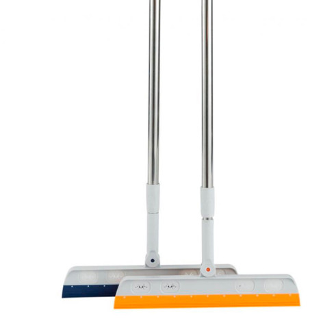 Водосгон пластиковый 36 см металлическая телескопическая ручка 83-125 см микс Baizheng