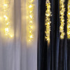 Мини фото Гирлянда светодиодная 3*0,6 м 100 led бахрома желтый Цветы NP-3390 Fex