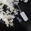 Мини снимок Гирлянда светодиодная 3*0,6 м 100 led бахрома желтый Цветы NP-3390 Fex