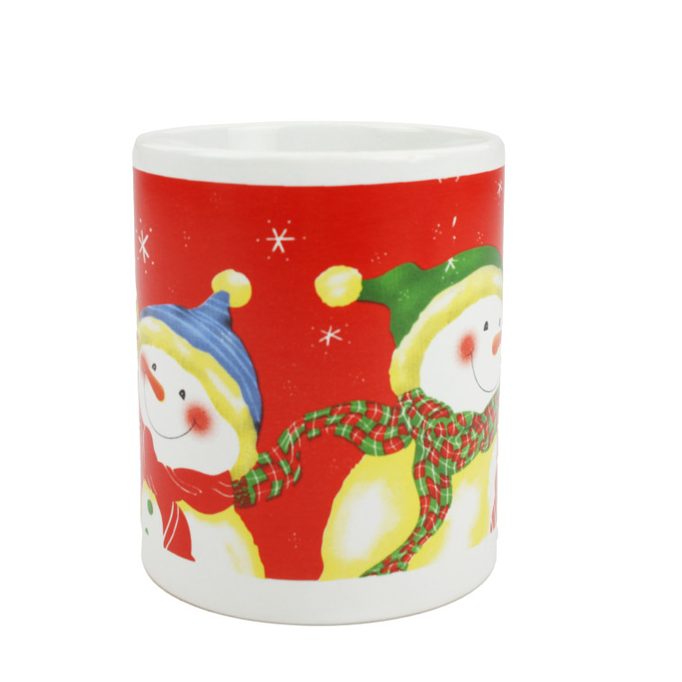 Фото Кружка фарфоровая 330 мл Рождественская Номер 1 BZ-0462 Baizheng