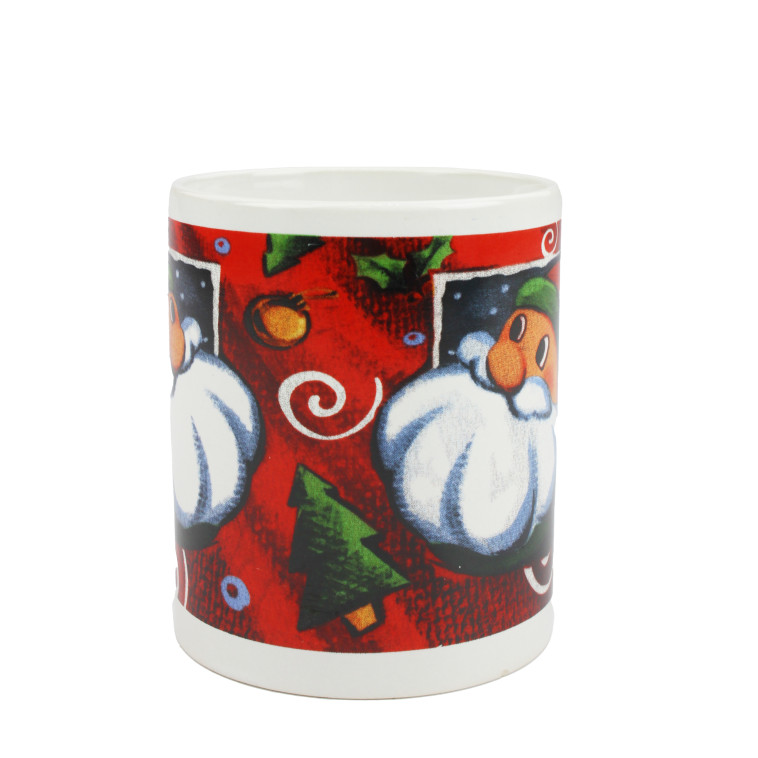 Фото Кружка фарфоровая 330 мл Рождественская Номер 2 BZ-0462 Baizheng