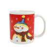 Мини фото Кружка фарфоровая 330 мл Рождественская Номер 6 BZ-0462 Baizheng
