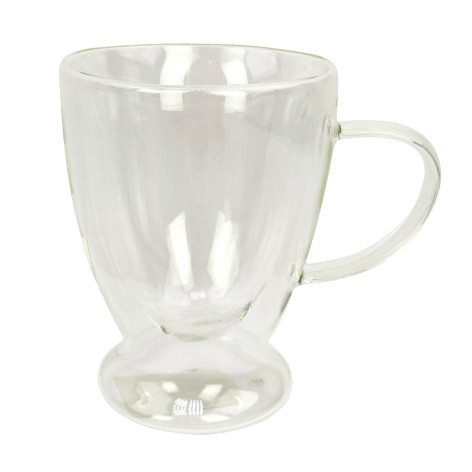 Кружка стеклянная 250 мл с двойными стенками BZ-SCB011 Baizheng