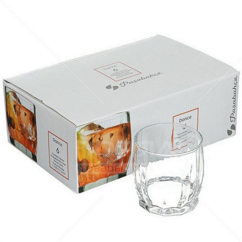 Набор стеклянный стаканов 6 предметов 290 мл Dans Pasabahce