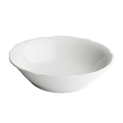 Салатник фарфоровый  1200 мл Вырезной край Дулево