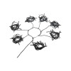 Мини картинка Гирлянда светодиодная  1,5 м 105 led 7 нитей 220 В с кольцом мультиколор Neon-night