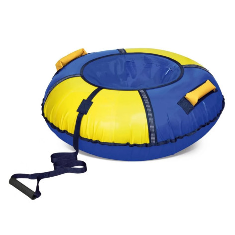 Тюбинг ПВХ d-700 мм синий-желтый Классический+ Nika Тюбинг ПВХ d-700 мм синий-желтый Классический+ Nika