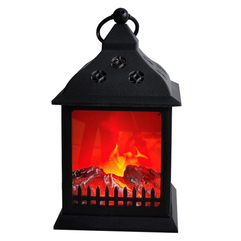 Камин пластик 28*15*15 см стекло NP-7039 Baizheng