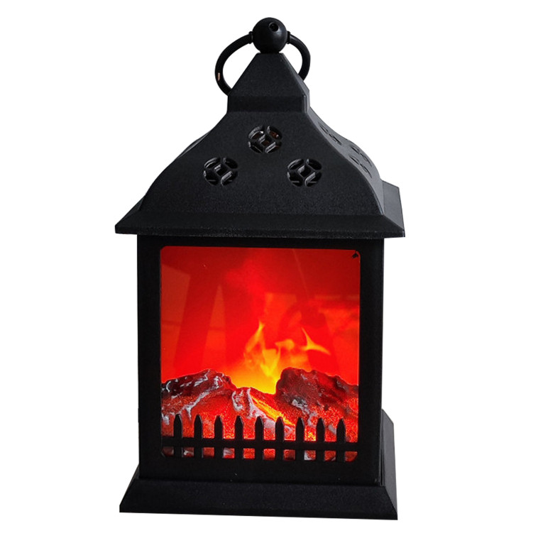 Камин пластик 28*15*15 см стекло NP-7039 Baizheng