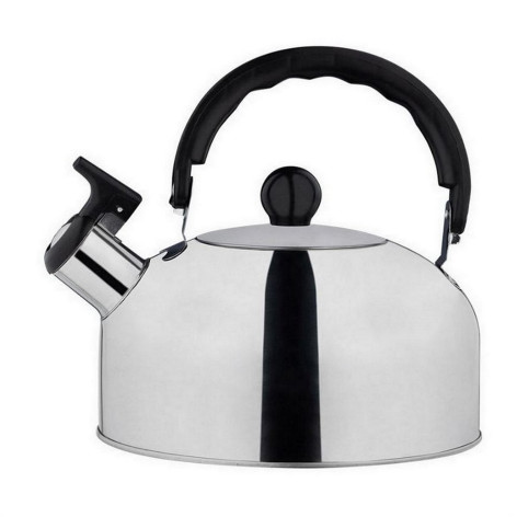 Чайник нержавеющая сталь 1,5 л со свистком зеркальная полировка индукция Casual Mallony