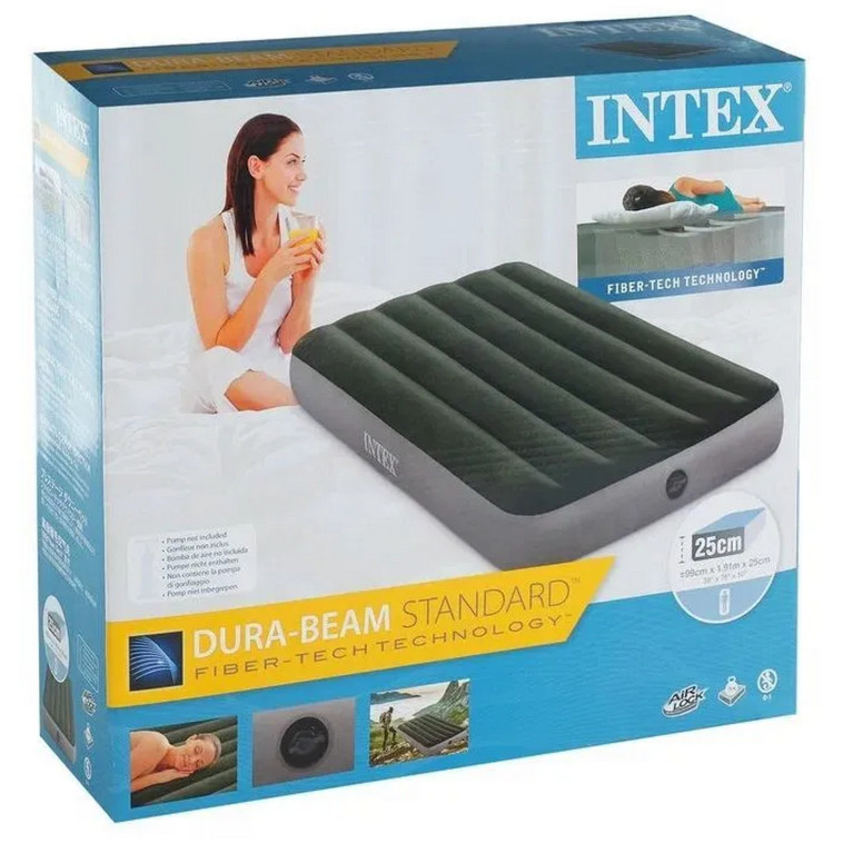 Картинка Матрас надувной 191*99*25 см Intex