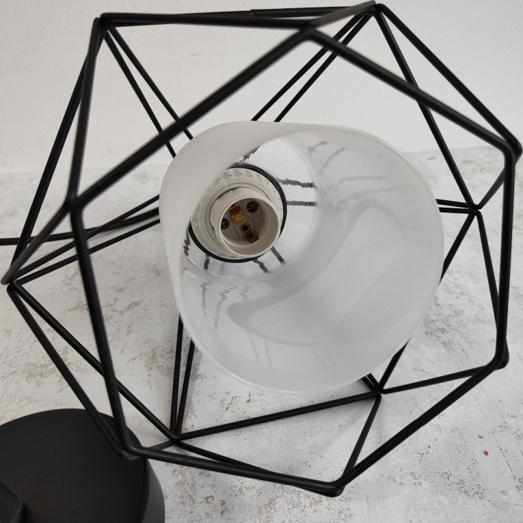 Люстра кухонная 1 плафон 15*15*80 см Е27 60Вт 4м2 плафон металл черный Baizheng Cнимок Люстра кухонная 1 плафон 15*15*80 см Е27 60Вт 4м2 плафон металл черный Baizheng