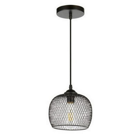 Люстра кухонная 1 плафон 17*80 см Е27 60Вт 4м2 плафон металл черный Baizheng