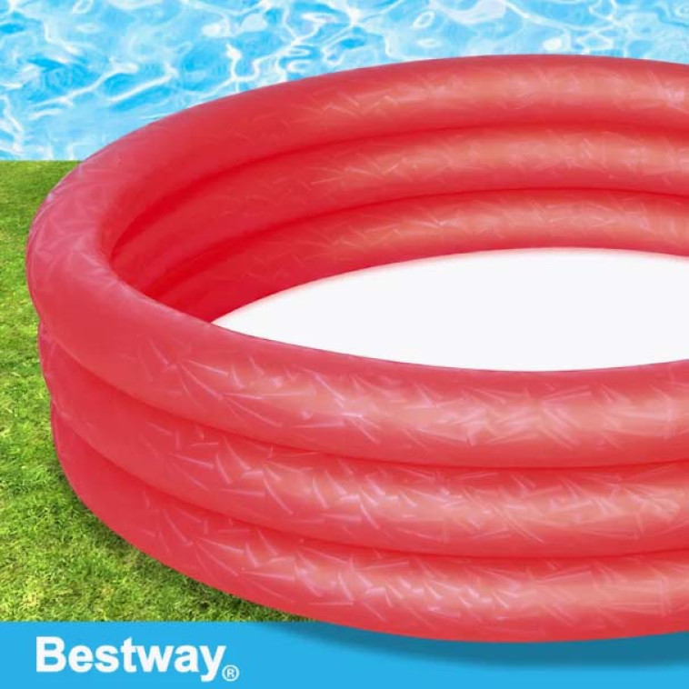 Cнимок Бассейн надувной 102*25 см 101 л микс Bestway