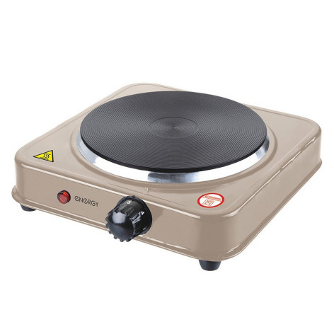 Электроплита одноконфорочная 1 кВт диск чугун 155 мм бежевый EN-901Е Energy