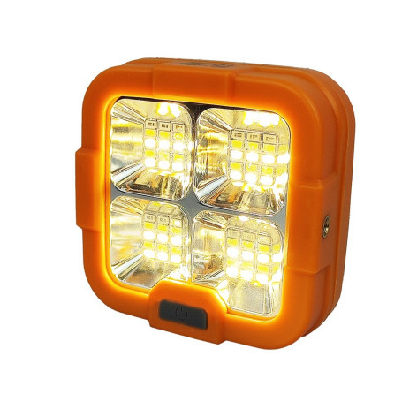 Фонарь кемпинговый 11х11х3.5 cm аккумулятор BZ-D5 Baizheng