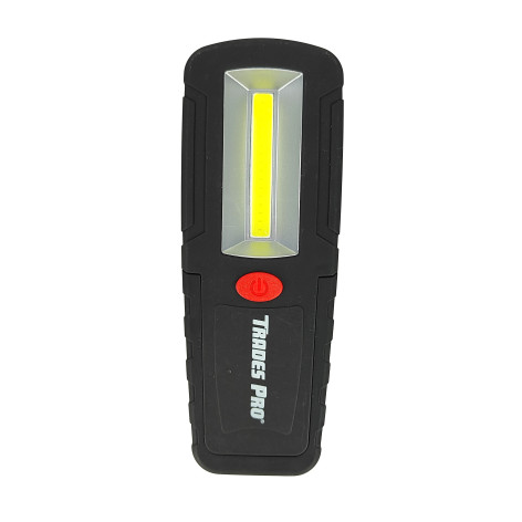 Фонарь ручной led аккумуляторный 3хAAA с крючком Baizheng