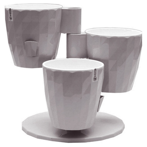 Каскад пластиковый 1 л 3 серый жемчуг Трио Ruby Bmc