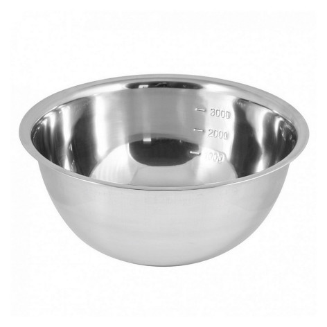 Миска нержавеющая сталь 4300 мл 28х11,1 см толщина 0,3 мм зеркальная Bowl-Roll-28 Mallony